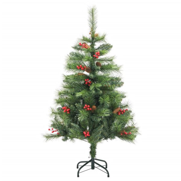 vidaXL Sapin de No&euml;l artificiel articul&eacute; 150 LED 120 cm