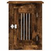vidaXL Meuble de cage pour chiens chêne fumé 45x62x59 cm
