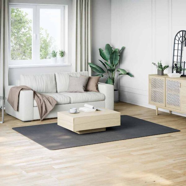 vidaXL Tapis shaggy doux lavable 160x230 cm antidérapant gris
