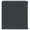 vidaXL Bo&icirc;te de rangement Anthracite 55 x 53 x 57 cm Polypropyl&egrave;ne