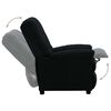 vidaXL Fauteuil inclinable &eacute;lectrique noir tissu