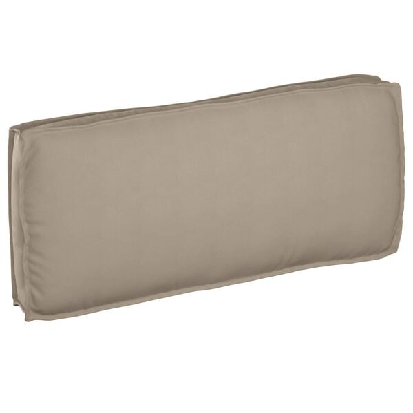 vidaXL Coussin Taupe 120 x 50 x 12 cm Tissu Oxford