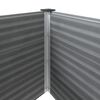 vidaXL Lit sur&eacute;lev&eacute; de jardin WPC 150x50x91 cm Gris