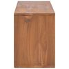 vidaXL Meuble TV 90x30x40 cm Bois de teck massif