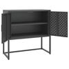vidaXL Buffet Anthracite 75x35x75 cm Acier