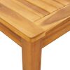 vidaXL Table de jardin 140x80x74 cm Bois d'acacia massif