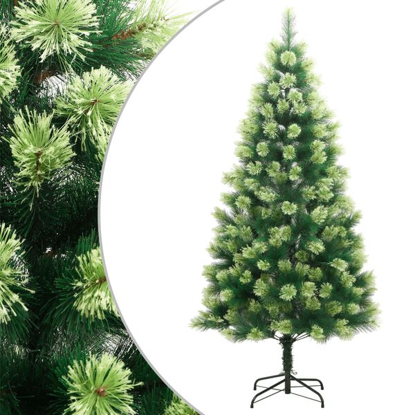 vidaXL Sapin de Noël artificiel à charnières avec support 150 cm