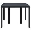 vidaXL Table de Jardin Anthracite 150 x 100 x 73 cm polyrotin