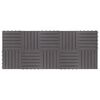 vidaXL Carreaux de terrasse 10pcs Délavage gris 30x30 cm Acacia solide