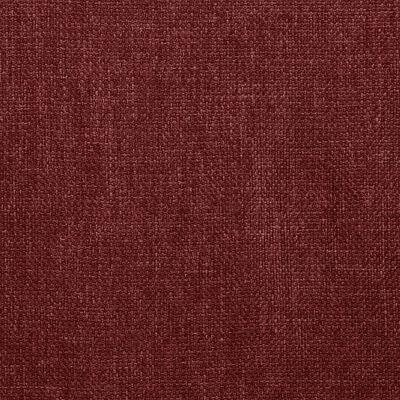 vidaXL Chaises à manger lot de 2 rouge bordeaux tissu