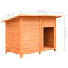 vidaXL Niche pour chiens Bois de pin et de sapin solide 120x77x86 cm