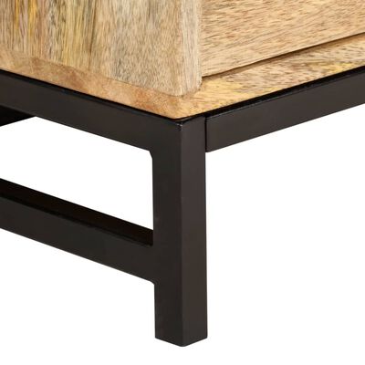 vidaXL Table basse 90x55x40 cm Bois de manguier massif