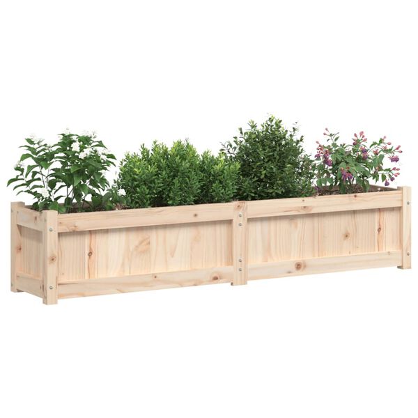 vidaXL Jardini&egrave;res 2 pcs bois de pin massif