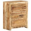 vidaXL Armoire à tiroirs 60x33x75 cm Bois massif de manguier