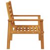 vidaXL Fauteuil de jardin lot de 2 66,5x65x81 cm bois massif d'acacia