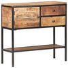 vidaXL Buffet 85x30x80 cm Bois de manguier brut