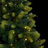 vidaXL Sapin de No&euml;l artificiel articul&eacute; avec 300 LED 210 cm