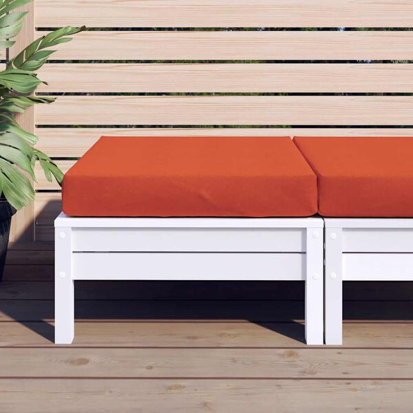 vidaXL Coussin de palette rouge mélangé 60x60x9,5 cm tissu