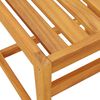 vidaXL Ensemble de balcon avec coussins 3 pcs bois massif d'acacia