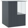 vidaXL Cage pour oiseaux Anthracite 165 x 165 x 200 cm Acier galvanis&eacute;