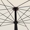 vidaXL Parasol de jardin avec mât 200x130 cm sable