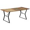 vidaXL Table de salle &agrave; manger 180x90x76cm Bois de r&eacute;cup&eacute;ration solide