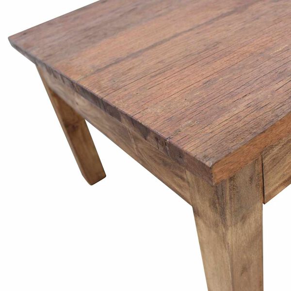 vidaXL Table basse bois d'acajou massif 96x73x45 cm