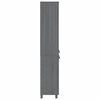 vidaXL Buffet HAMAR Bois massif de pin Gris foncé