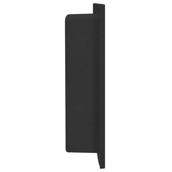 vidaXL Niche de douche Noir mat 41x51x10 cm
