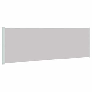 vidaXL Auvent lat&eacute;ral r&eacute;tractable de patio 200x600 cm Gris