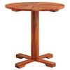 vidaXL Table de bistro 70x70 cm Bois d'acacia massif