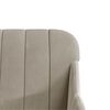 vidaXL Fauteuil Gris clair 63x76x80 cm Velours