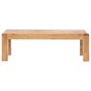 vidaXL Table basse 110x60x35 cm Bois d'acacia massif et finition miel