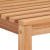 vidaXL Ensemble à manger de jardin 5pcs Bois de teck massif
