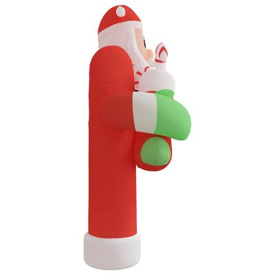 vidaXL Porte de voûte gonflable de Noël avec LED 320 cm