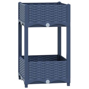 vidaXL Lit sur&eacute;lev&eacute; 40x40x71 cm Polypropyl&egrave;ne