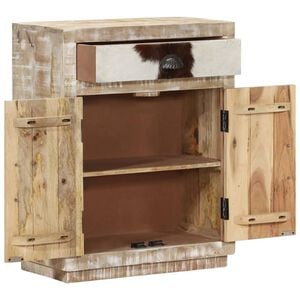 vidaXL Buffet 60x30x75 cm Bois de manguier massif