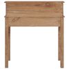 vidaXL Bureau 90x50x100 cm bois de teck solide