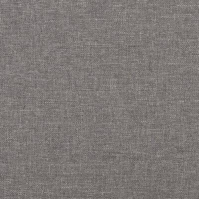 vidaXL Fauteuil Gris foncé 60 cm Tissu