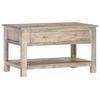 vidaXL Table basse 82x52x47 cm Bois de manguier massif