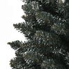 vidaXL Sapin de No&euml;l artificiel mince avec support Vert 120 cm PVC