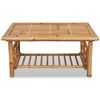 vidaXL Table basse Bambou 90x50x45 cm