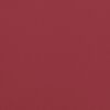 vidaXL Coussin de banc de jardin rouge bordeaux 110x50x7 cm