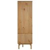 vidaXL Garde-robe OTTA 76,5x53x172 cm Bois massif de pin
