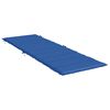 vidaXL Coussin de chaise longue bleu royal 186x58x4 cm tissu oxford