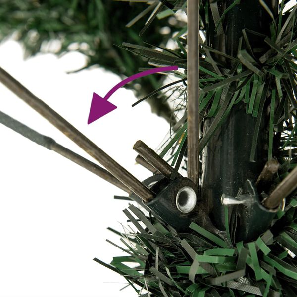 vidaXL Sapin de No&euml;l artificiel avec support 150 cm PVC