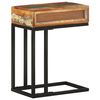 vidaXL Table d'appoint en U 45x30x61 cm Bois de r&eacute;cup&eacute;ration massif