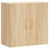 vidaXL Armoire murale ch&ecirc;ne sonoma 60x31x60 cm bois d'ing&eacute;nierie