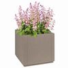 vidaXL Cache-pot de jardin Gris 36 x 36 x 35 cm Polypropylène