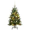 vidaXL Sapin de No&euml;l artificiel articul&eacute; 150 LED et boules 150 cm